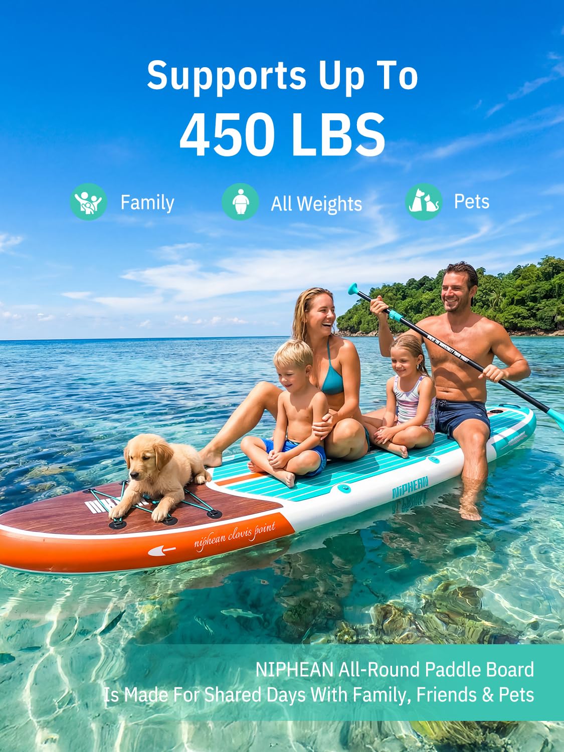 Amazon | Niphean SUP サップボード 釣り 高い安定性 超軽量 初心者